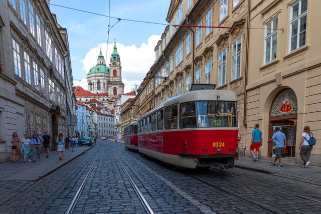 tramvaj v Praze